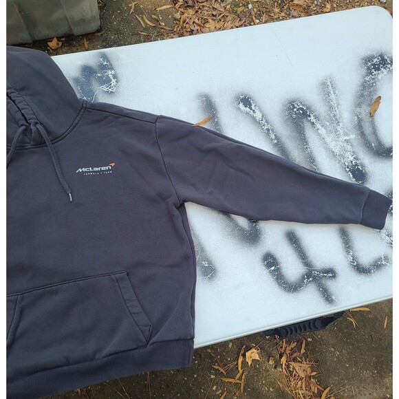 Hollister McLaren Formula 1 Team Gray Graphic Hoodie MCL60 - Picture 5 of 12